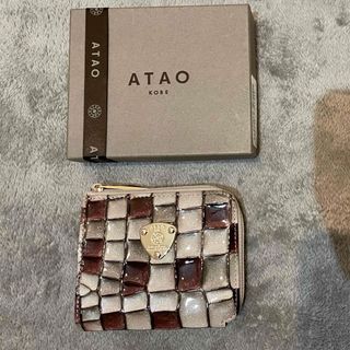 アタオ(ATAO)の【試し入れのみ】ATAO ミリモ・ヴィトロ アンティークルビー(財布)