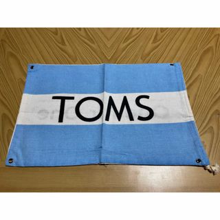 TOMS - 967）【TOMS】シューズ収納巾着袋（新品未使用／ノベルティ）