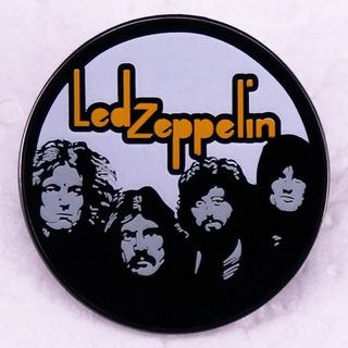 新品　レッド・ツェッペリン　Led Zeppelin　ピンブローチ ピンバッジ (ミュージシャン)