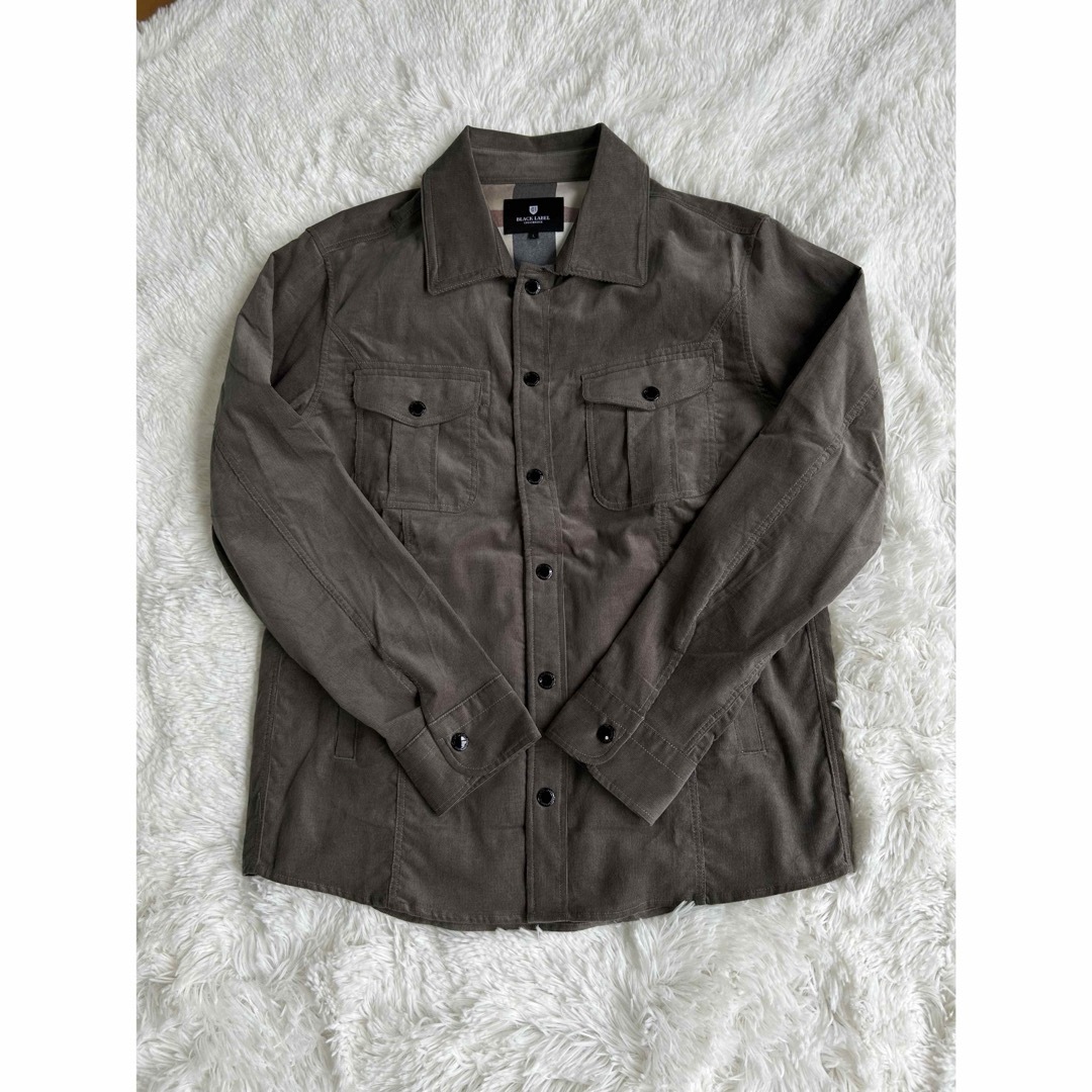 BLACK LABEL CRESTBRIDGE(ブラックレーベルクレストブリッジ)のBLACK LABEL CRESTBRIDGE シャツジャケット L 美品 メンズのジャケット/アウター(その他)の商品写真