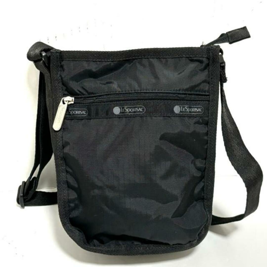 LeSportsac(レスポートサック)のLESPORTSAC(レスポートサック) ショルダーバッグ美品  - 黒 レスポナイロン レディースのバッグ(ショルダーバッグ)の商品写真