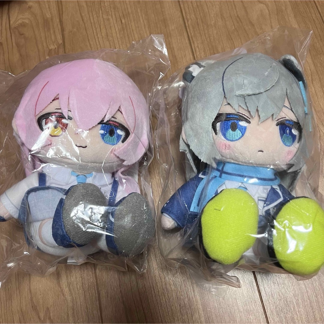 2個【新品】砂狼シロコ 小鳥遊ホシノ ぬいぐるみ ブルー 2個【新品】砂狼シロコ 小鳥遊ホシノ ぬいぐるみ ブルー