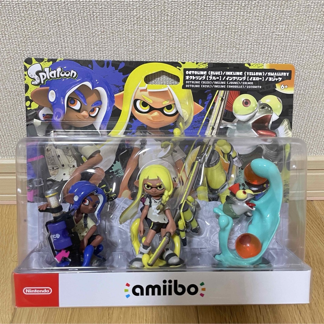 スプラトゥーン amiibo未開封　インクリング　オクトリング エンタメ/ホビーのフィギュア(ゲームキャラクター)の商品写真