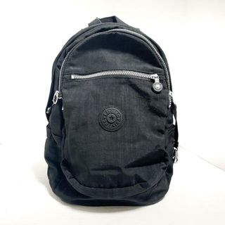 キプリング(kipling)のKipling(キプリング) リュックサック - 黒 ナイロン(リュック/バックパック)