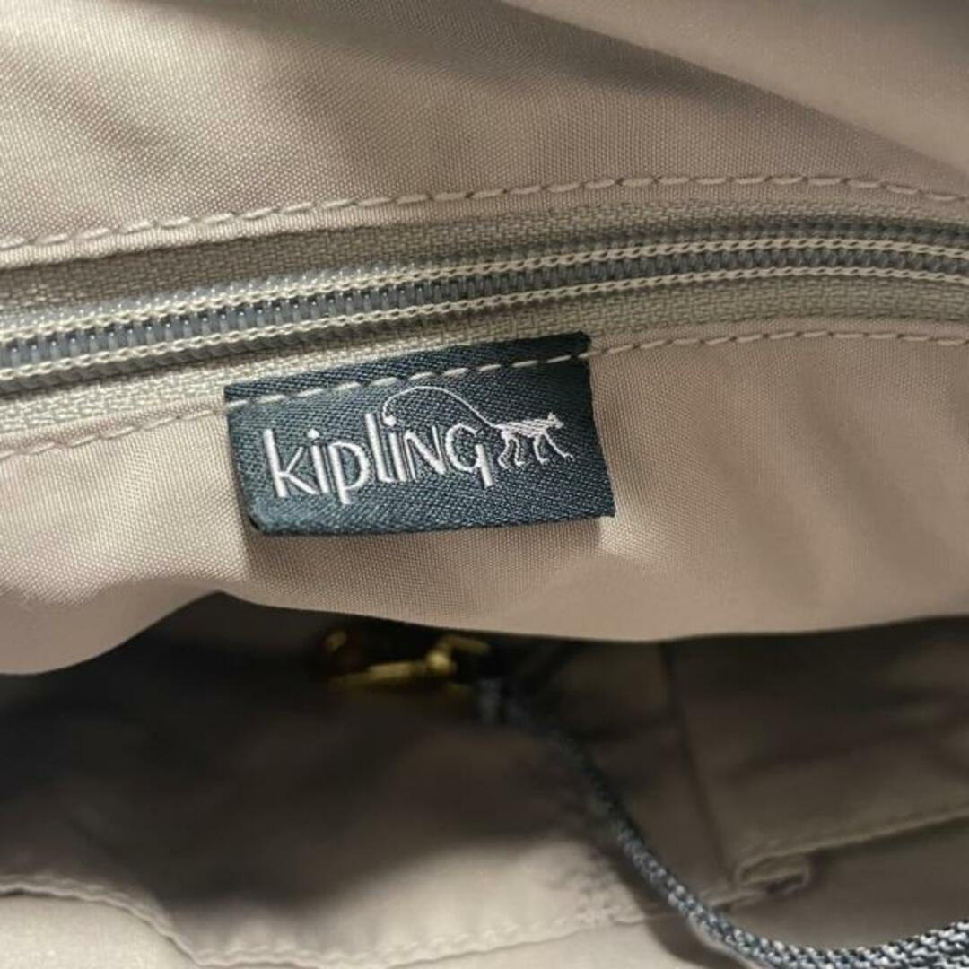 kipling(キプリング)のKipling(キプリング) ハンドバッグ - ブルー×ネイビー ナイロン レディースのバッグ(ハンドバッグ)の商品写真