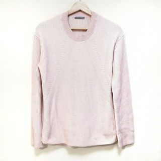 セオリーリュクス(Theory luxe)のtheory luxe(セオリーリュクス) 長袖セーター サイズ38 M レディース - ライトピンク クルーネック(ニット/セーター)