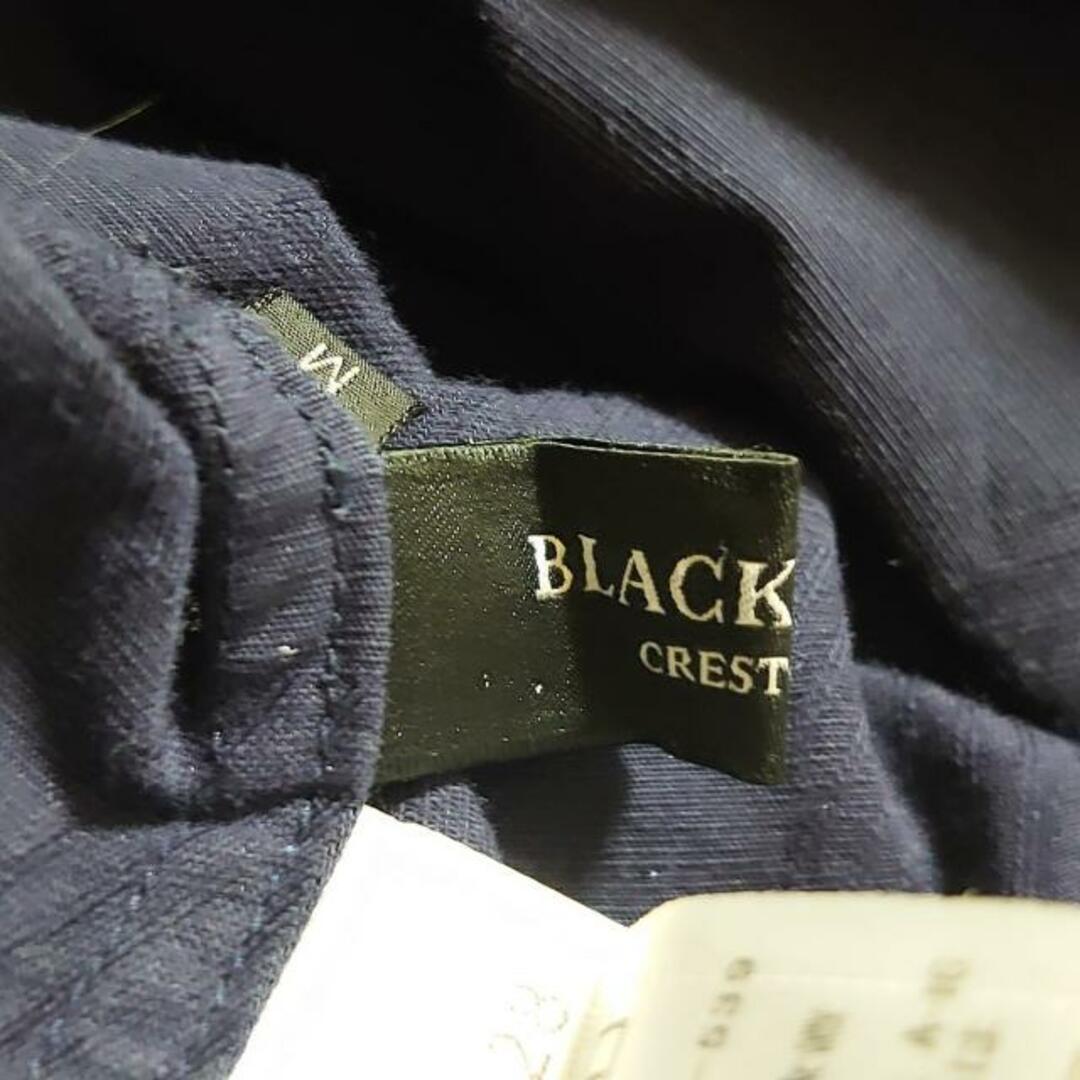 BLACK LABEL CRESTBRIDGE(ブラックレーベルクレストブリッジ)のBLACK LABEL CRESTBRIDGE(ブラックレーベルクレストブリッジ) 長袖シャツ サイズM メンズ - ダークネイビー 綿、麻 メンズのトップス(シャツ)の商品写真