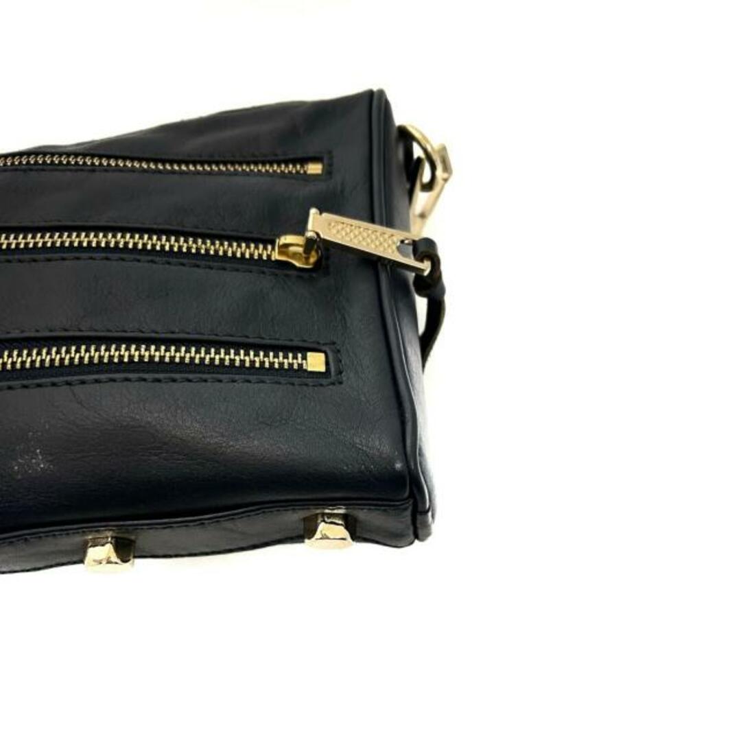 Rebecca Minkoff(レベッカミンコフ)のREBECCA MINKOFF(レベッカミンコフ) ショルダーバッグ美品  - ネイビー チェーンショルダー/ストラップ着脱可 レザー レディースのバッグ(ショルダーバッグ)の商品写真