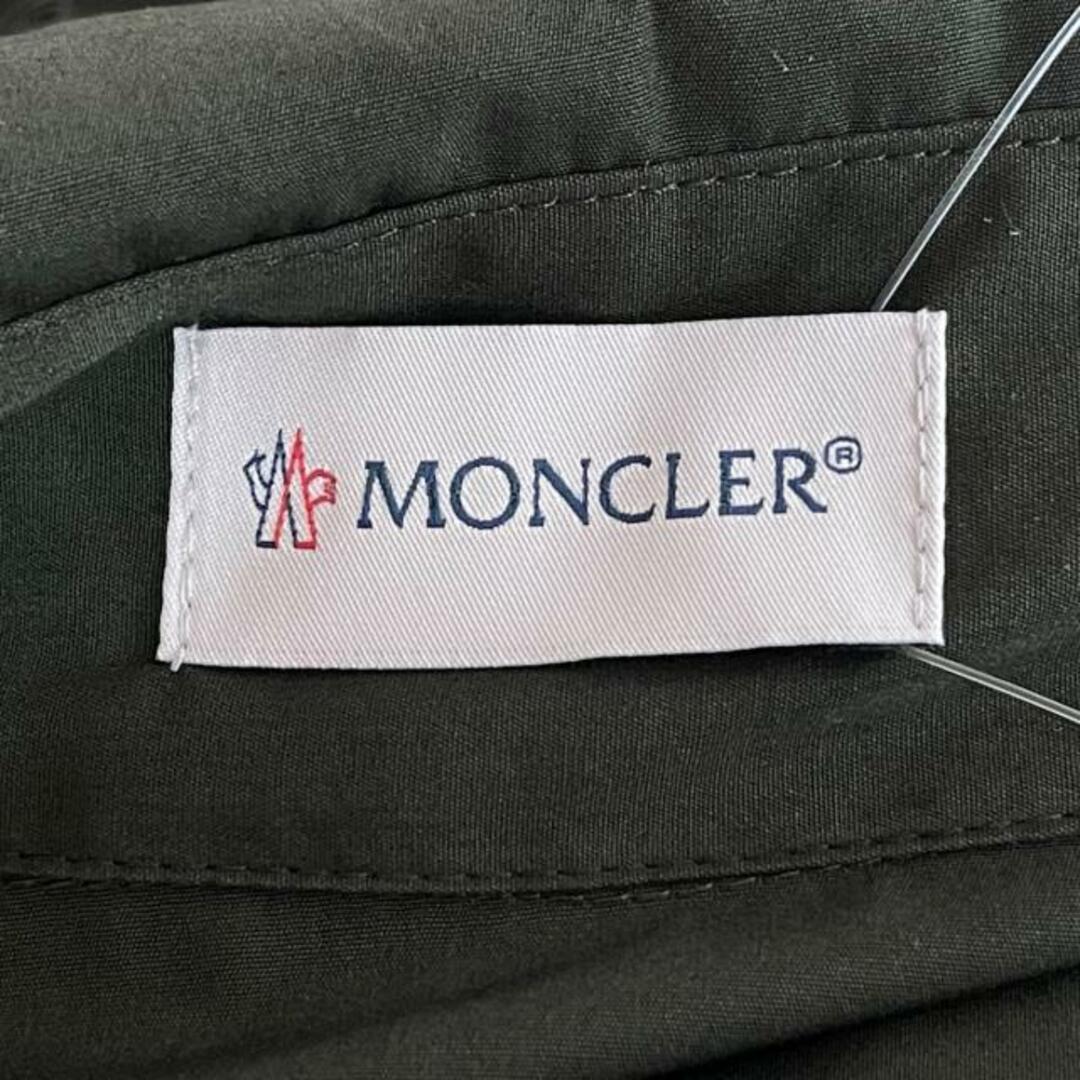 MONCLER(モンクレール)のMONCLER(モンクレール) ワンピース サイズ38 M レディース - ダークグリーン 長袖/マキシ丈/ジップアップ レディースのワンピース(その他)の商品写真