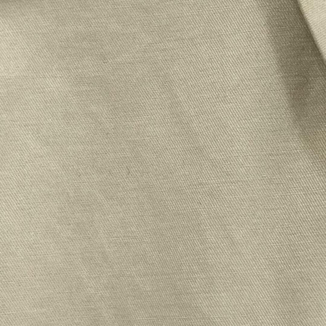 GRACE CONTINENTAL(グレースコンチネンタル)のGRACE CONTINENTAL(グレースコンチネンタル) コート サイズ36 S レディース美品  - ベージュ 長袖/ビーズ/刺繍/春/秋 レディースのジャケット/アウター(その他)の商品写真