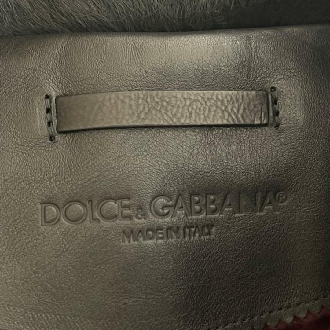 DOLCE&GABBANA(ドルチェアンドガッバーナ)のDOLCE&GABBANA(ドルチェアンドガッバーナ) コート サイズ44 S メンズ美品  - 黒 長袖/ファー/ジップアップ/冬 メンズのジャケット/アウター(その他)の商品写真