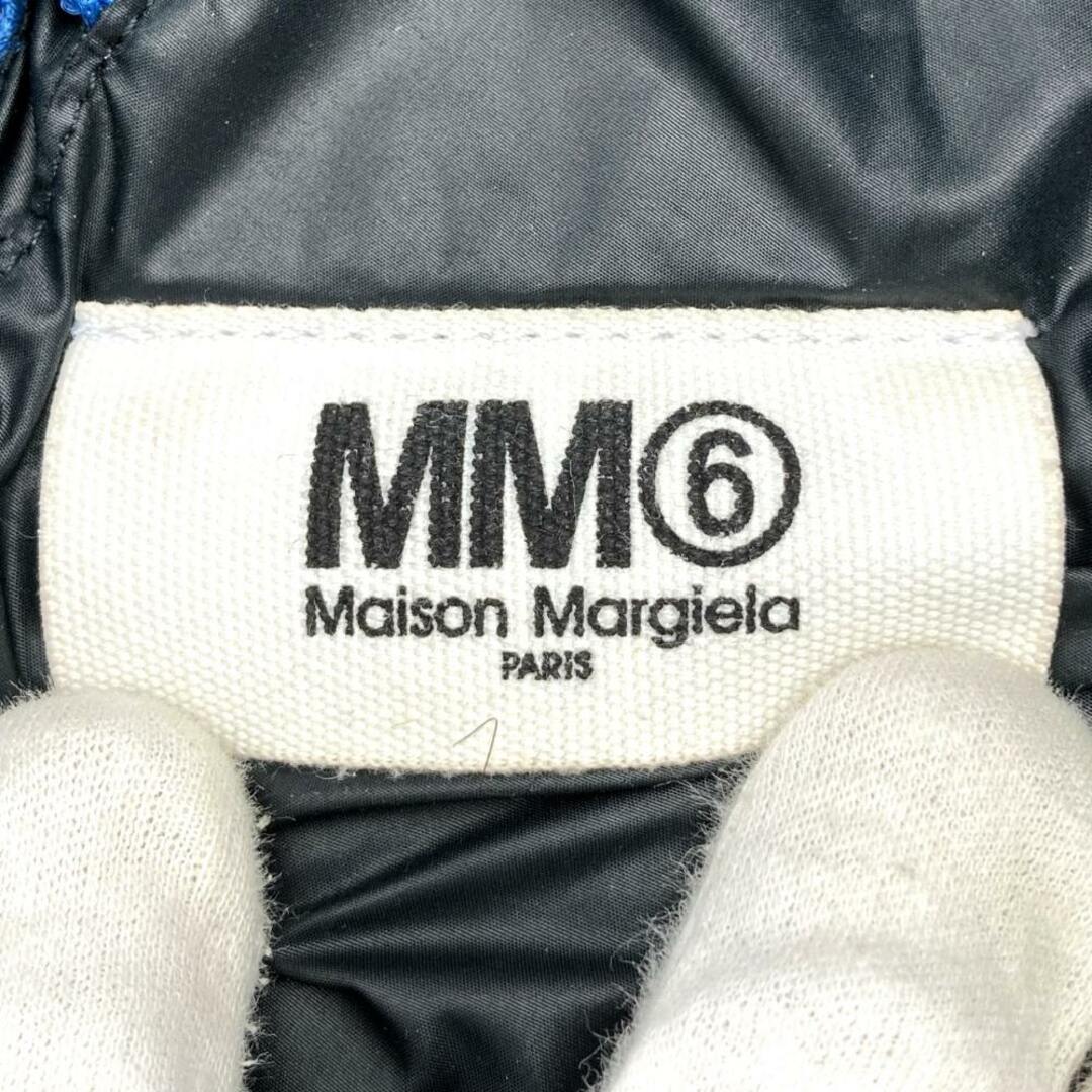 メゾン マルジェラ MAISON MARGIELA ハンドバッグ メッシュ バッグ MM6 ジャパニーズ ブルー 青 ポリエステル レディース ウィメンズ 【中古】 レディースのバッグ(ハンドバッグ)の商品写真