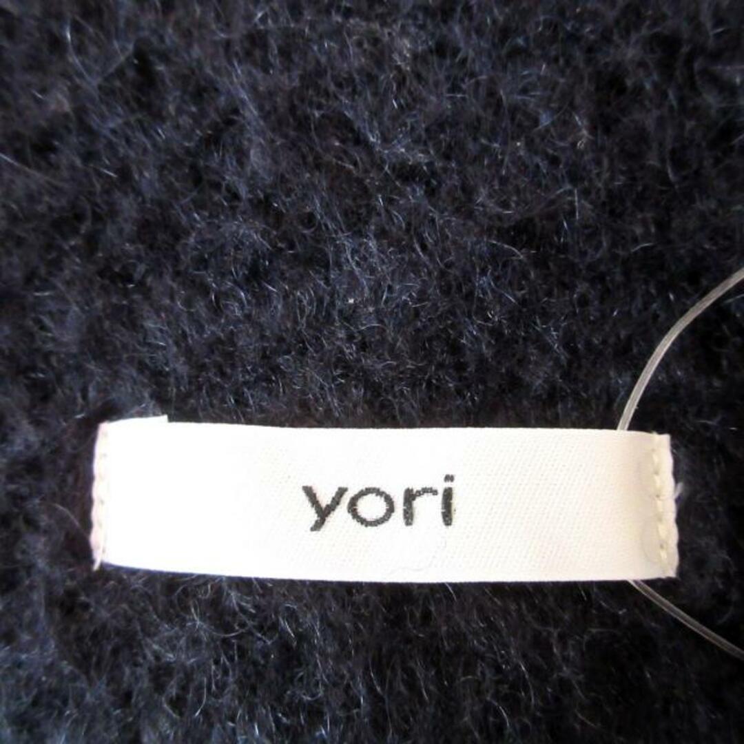 yori(ヨリ) コート サイズF レディース - ダークネイビー 長袖/冬 レディースのジャケット/アウター(その他)の商品写真