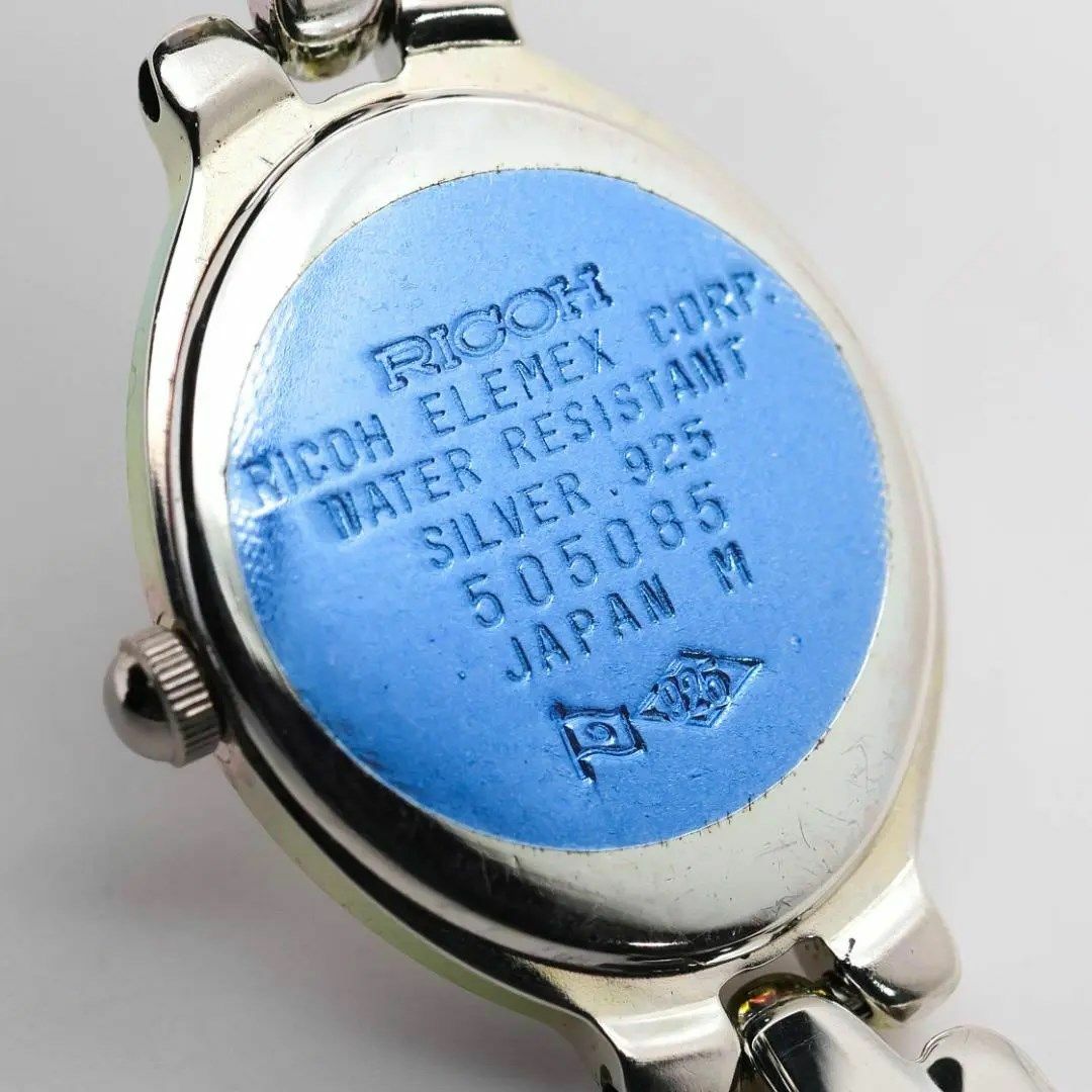RICOH(リコー)の《希少》RICOH Conte 腕時計 シェル文字盤 レディース ブレスレットe レディースのファッション小物(腕時計)の商品写真