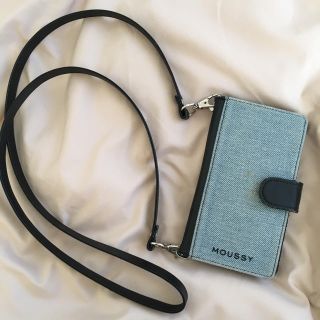 マウジー(moussy)のmoussy＊iPhone6 6sケース  2WAY 手帳型 ショルダー付き(iPhoneケース)