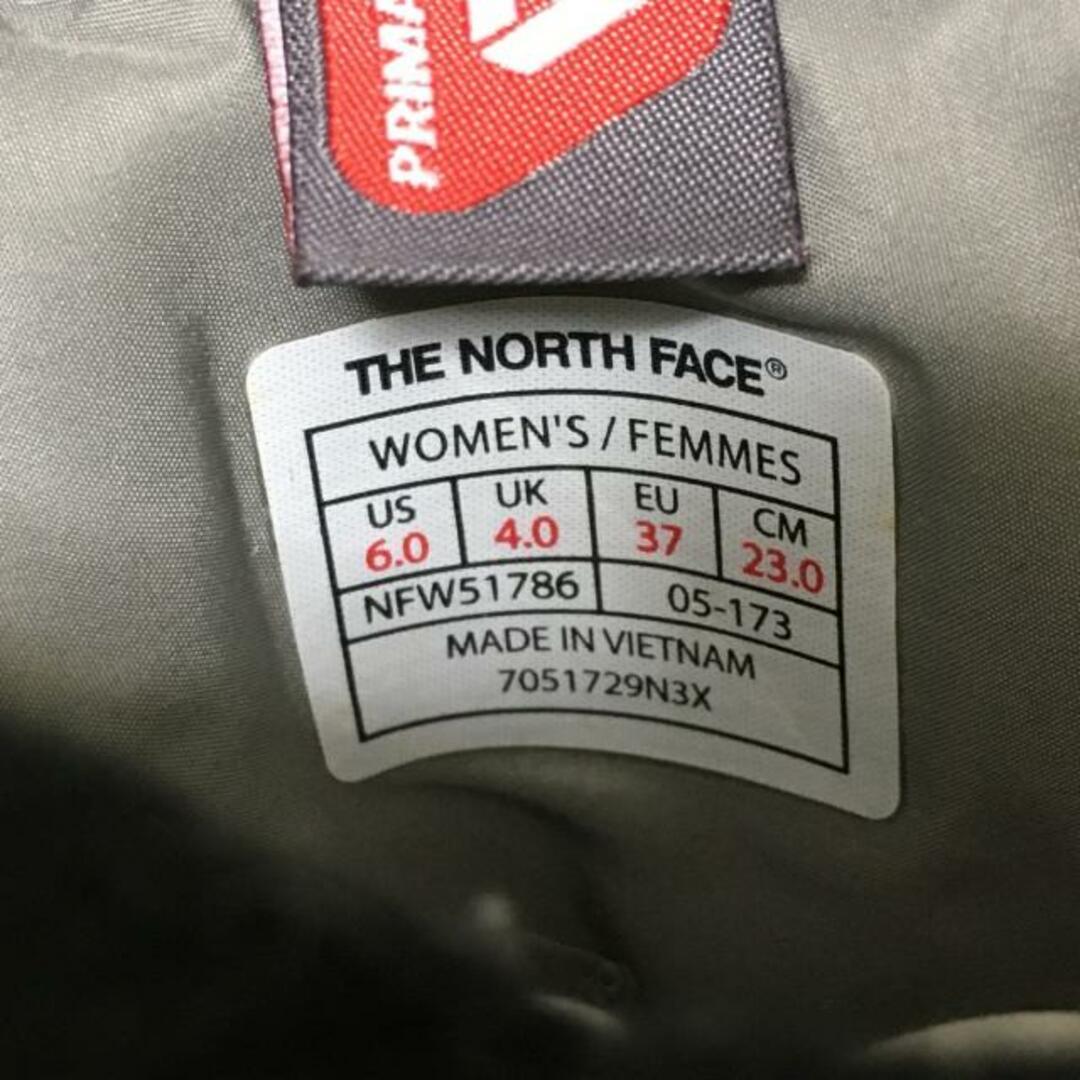 THE NORTH FACE(ザノースフェイス)のTHE NORTH FACE(ノースフェイス) ショートブーツ 23 レディース - NFW51786 黒 インソール取外し可 ウール×レザー レディースの靴/シューズ(ブーツ)の商品写真