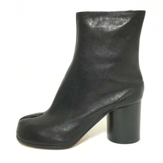 Maison Margiela(メゾンマルジェラ) ショートブーツ 36 1/2 レディース タビブーツ S58WU0260 黒 レザー(ブーツ)