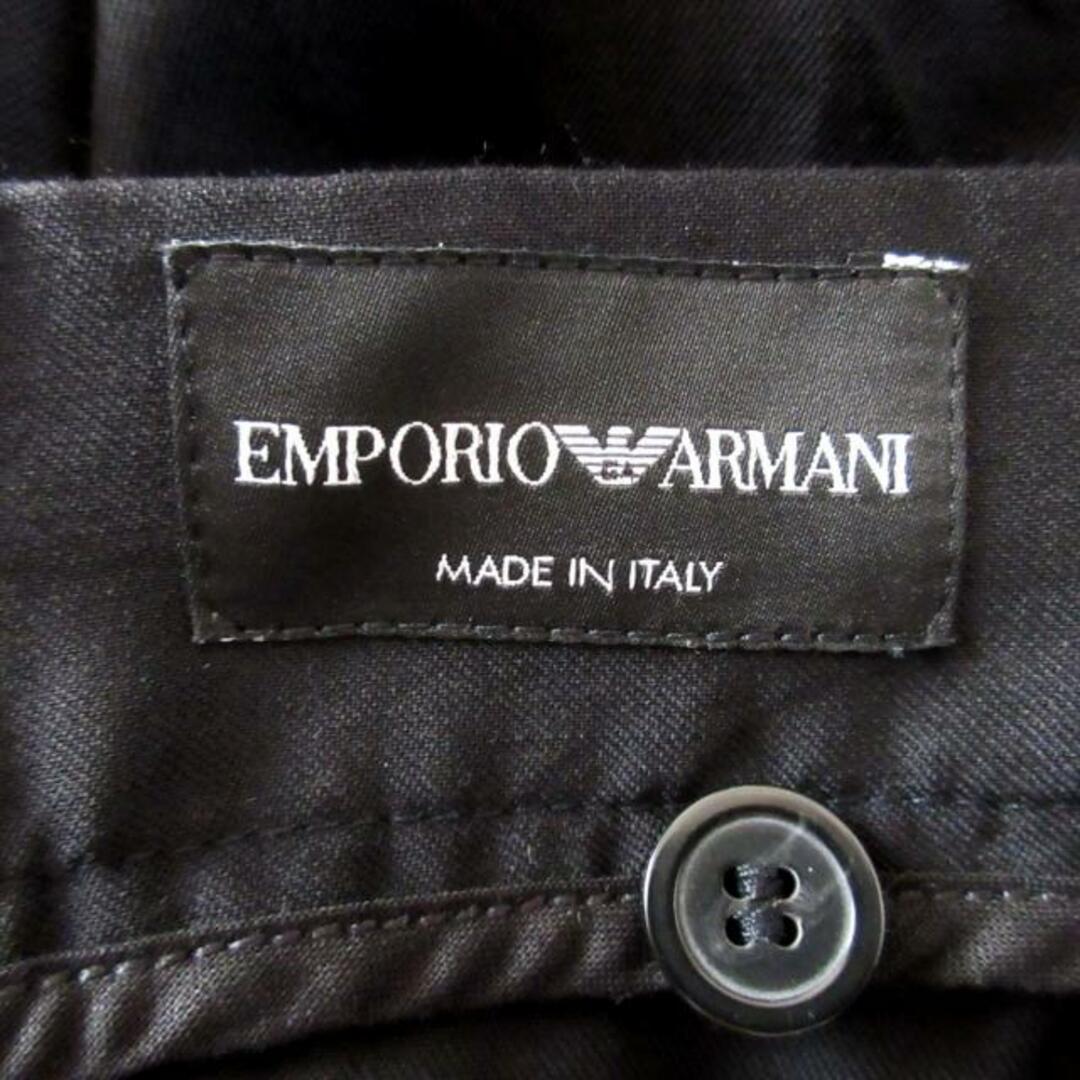 Emporio Armani(エンポリオアルマーニ)のEMPORIOARMANI(エンポリオアルマーニ) パンツ サイズ01 S メンズ - 黒 フルレングス メンズのパンツ(その他)の商品写真