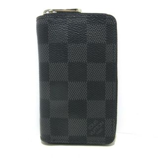 ルイヴィトン(LOUIS VUITTON)のLOUIS VUITTON(ルイヴィトン) コインケース ダミエグラフィット美品  ジッピーコインパース N63076 ダミエ・グラフィット キャンバス(コインケース)