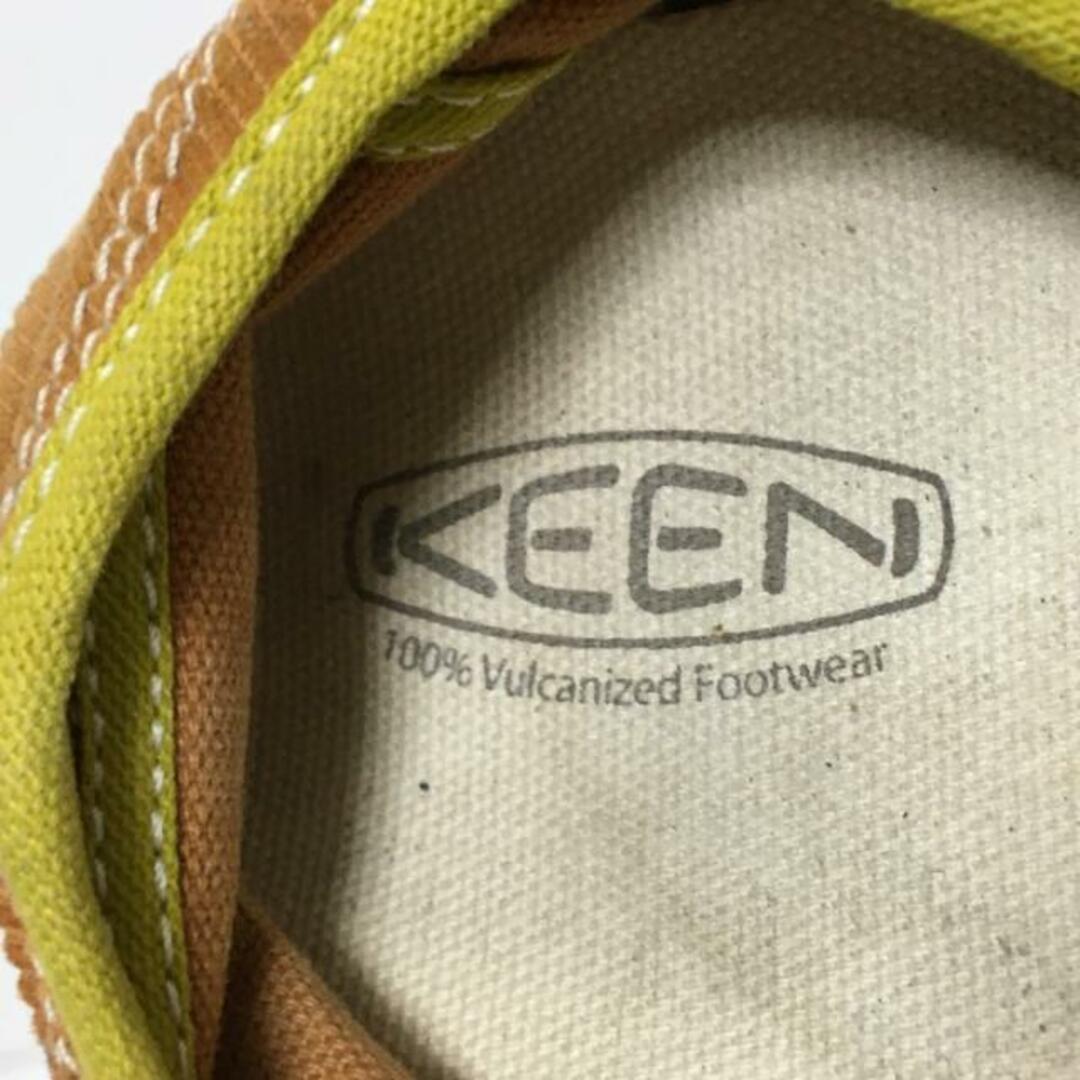 KEEN(キーン)のKEEN(キーン) スニーカー 26 レディース - ブラウン×ダークブラウン×マルチ コーデュロイ×ラバー×キャンバス レディースの靴/シューズ(スニーカー)の商品写真