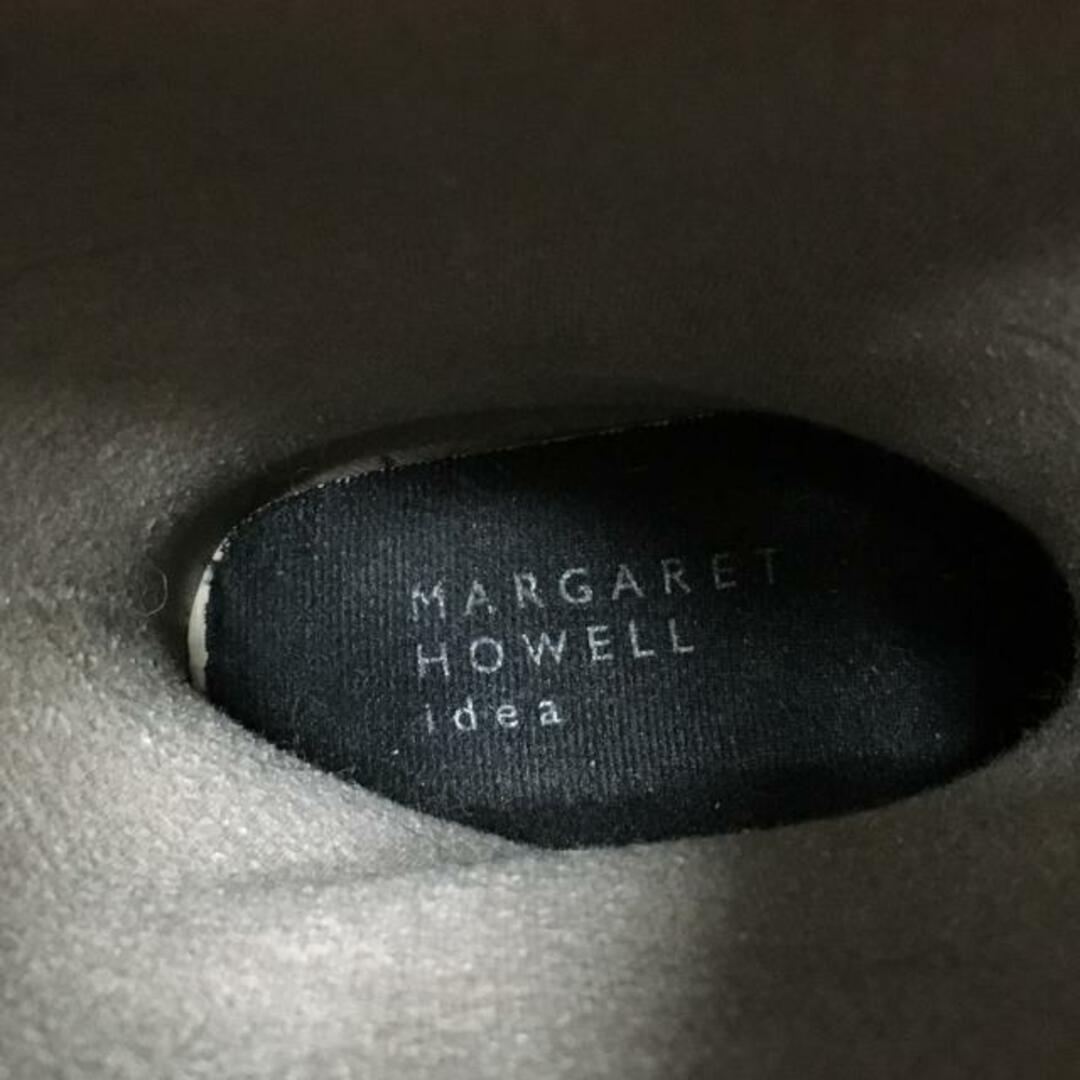 MARGARET HOWELL(マーガレットハウエル)のMargaretHowell(マーガレットハウエル) レインブーツ 6 レディース - 黒 idea/インソール取外し可 ラバー レディースの靴/シューズ(レインブーツ/長靴)の商品写真