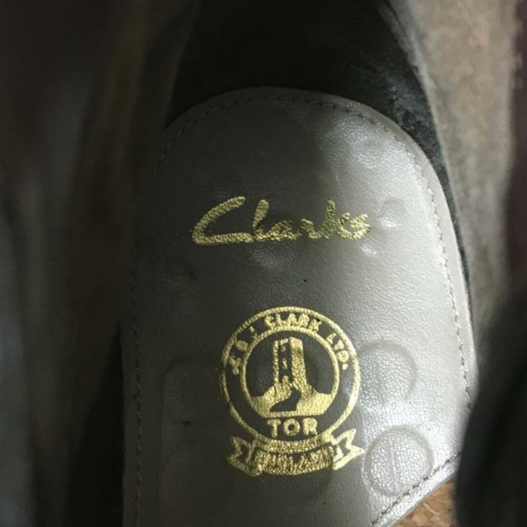 Clarks(クラークス)のClarks(クラークス) ショートブーツ UK8 1/2 メンズ - ブラウン レザー メンズの靴/シューズ(ブーツ)の商品写真