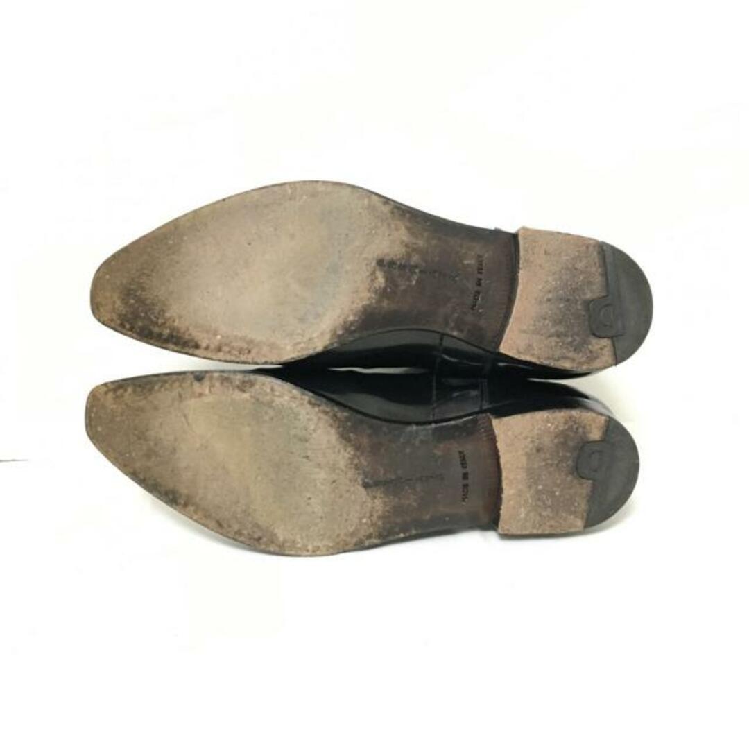 PREMIATA(プレミアータ)のPREMIATA(プレミアータ) ショートブーツ 8 メンズ - 黒 サイドゴア レザー メンズの靴/シューズ(ブーツ)の商品写真
