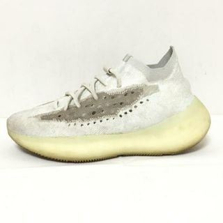 YEEZY(イージー) スニーカー 25 メンズ - 白×グレーベージュ YEEZY Boost 380/インソール取外し可 化学繊維(スニーカー)