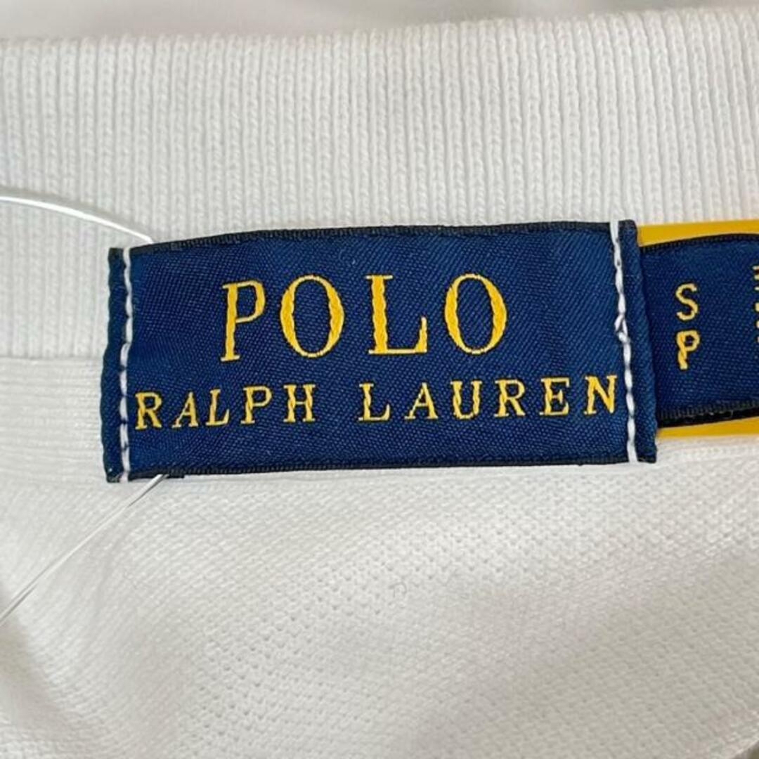 POLO RALPH LAUREN(ポロラルフローレン)のPOLObyRalphLauren(ポロラルフローレン) ワンピース サイズSP S レディース美品  - 白 レギュラーカラー/半袖/ひざ丈 レディースのワンピース(その他)の商品写真