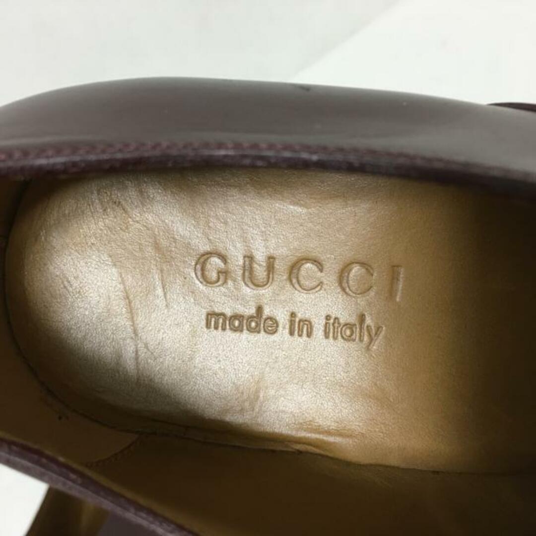 Gucci(グッチ)のGUCCI(グッチ) シューズ 7 メンズ - ダークブラウン レザー メンズの靴/シューズ(その他)の商品写真