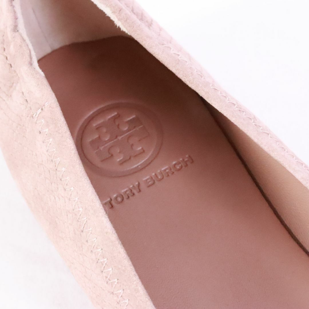 Tory Burch(トリーバーチ)のTory Burch　トリーバーチ　フラットシューズ　ベージュ　22.5　袋付き レディースの靴/シューズ(ハイヒール/パンプス)の商品写真