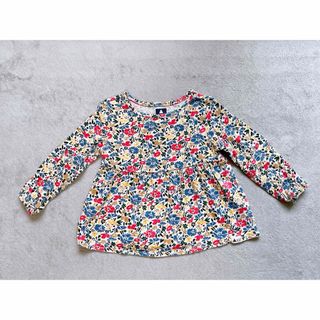 ギャップ(GAP)のGAP 花柄チュニックトップス(Tシャツ/カットソー)