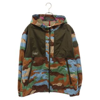 モンクレール(MONCLER)のMONCLER モンクレール 22SS KOUNDE GIUBBOTTO クンデ ナイロンジャケット マウンテンパーカー カモフラ柄 マルチカラー H10911A00083(ナイロンジャケット)