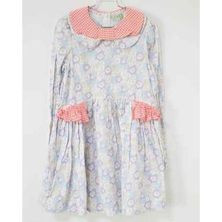 フェフェ(fafa)の【春物 新入荷!】〓フェフェ/fafa〓140cm 長袖ワンピース  パープル系【中古】 子供服 キッズ kids  女の子 春 onepi 023042(ワンピース)