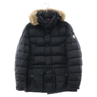 モンクレール(MONCLER)のMONCLER モンクレール CLUNY GIUBBOTTO E20914138025 68352 クラニーナイロンダウンジャケット ブラック(ダウンジャケット)