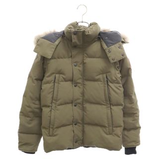 カナダグース(CANADA GOOSE)のCANADA GOOSE カナダグース Wyndham Parka Fusion Fit Heritage ウィンダムパーカー ファー付 ダウンジャケット カーキ 3808MA(ダウンジャケット)