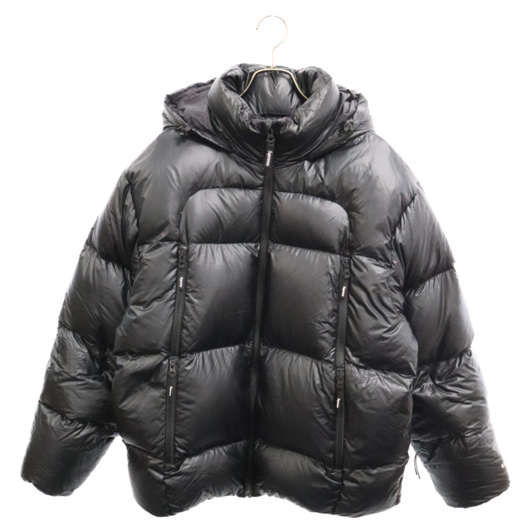 Supreme(シュプリーム)のSUPREME シュプリーム 20AW Hooded Down Jacket フーデッド ジップアップ ダウンジャケット ブラック メンズのジャケット/アウター(ダウンジャケット)の商品写真