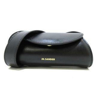 ジルサンダー(Jil Sander)のJILSANDER(ジルサンダー) ショルダーバッグ美品  カンノーロマイクロ J07WD0058 黒 レザー(ショルダーバッグ)