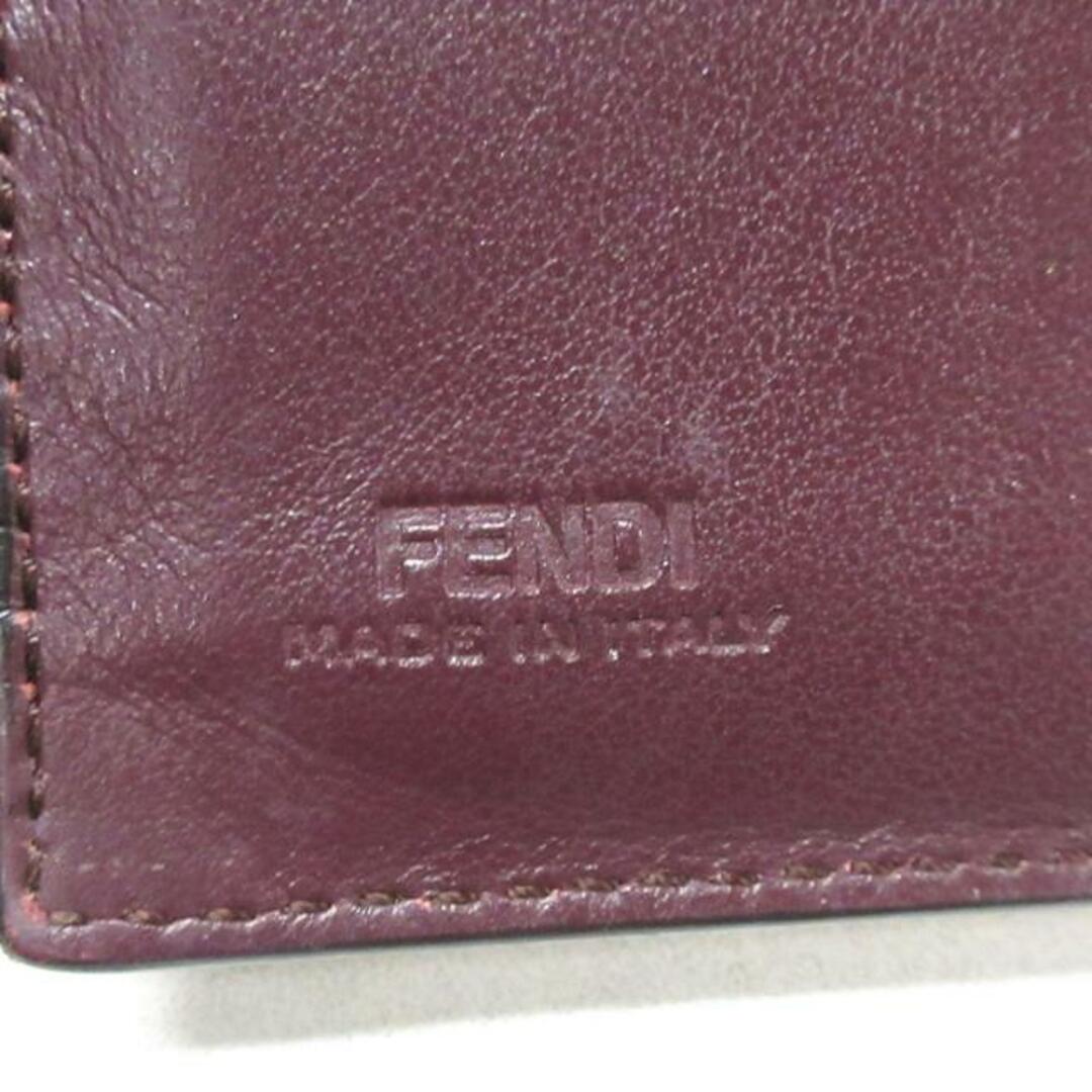 FENDI(フェンディ)のFENDI(フェンディ) 長財布 ビットリバティ スタッズ コンチネンタル ウォレット 8M0367 ブラウン レザー レディースのファッション小物(財布)の商品写真