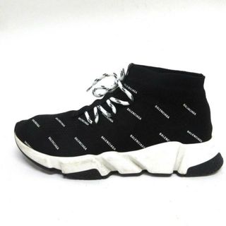 バレンシアガ(Balenciaga)のBALENCIAGA(バレンシアガ) シューズ メンズ - 530358 黒×白 化学繊維 (その他)