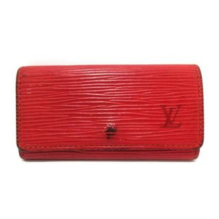 ルイヴィトン(LOUIS VUITTON)のLOUIS VUITTON(ルイヴィトン) キーケース エピ ミュルティクレ4 M63827 カスティリアンレッド レザー(キーケース)