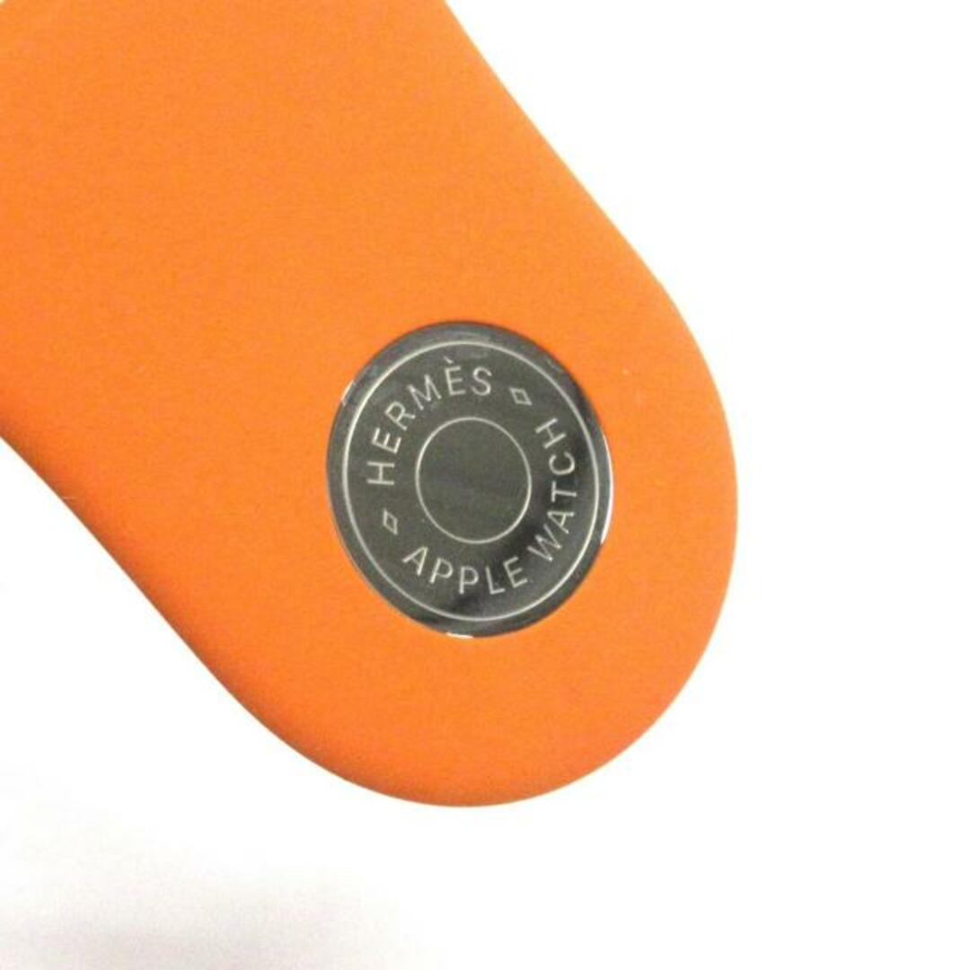 Hermes(エルメス)のHERMES(エルメス) 小物美品  - オレンジ 腕時計替えベルト/アップルウォッチ用替えベルト ラバー レディースのファッション小物(その他)の商品写真