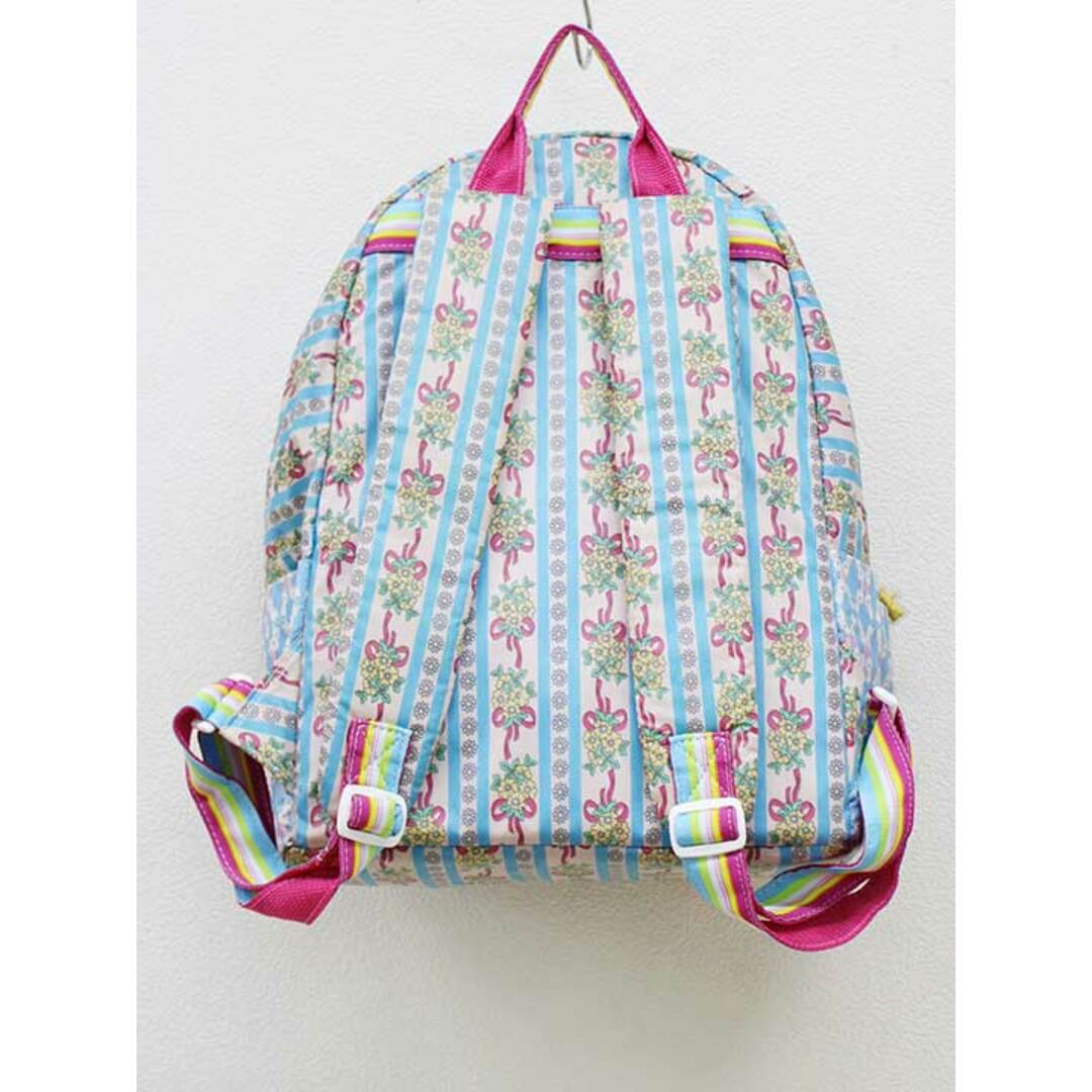 fafa(フェフェ)の【新入荷!】〔フェフェ/fafa〕17L リュック/バッグ ベージュ×水色【中古】子供 キッズ kids  ジュニア 女の子 春夏秋冬 bagetc 123042 キッズ/ベビー/マタニティのこども用バッグ(リュックサック)の商品写真