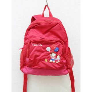 ファミリア(familiar)の【新入荷!】〔ファミリア/familiar〕9L リュック/バッグ 赤【中古】子供 キッズ kids 女の子 春夏秋冬 bagetc 223042(リュックサック)