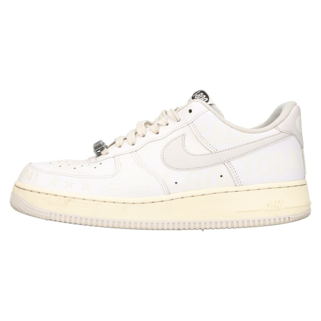 NIKE(ナイキ)のNIKE ナイキ AIR FORCE 1 07 PREMIUM TOLL FREE エアフォース1 プレミアム トールフリー ローカットスニーカー US9.5/27.5cm CJ1631-100 メンズの靴/シューズ(スニーカー)の商品写真