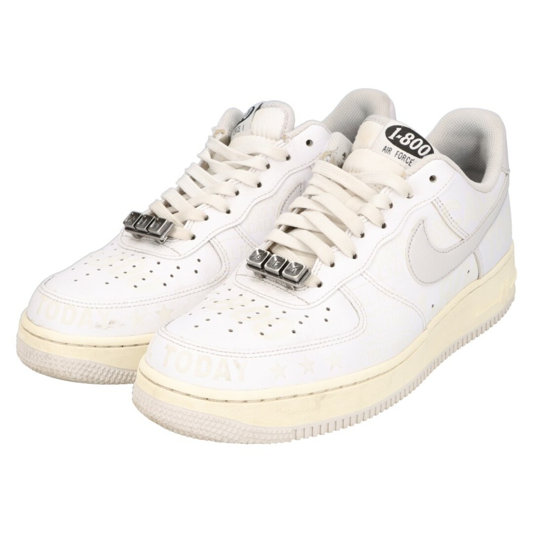 NIKE(ナイキ)のNIKE ナイキ AIR FORCE 1 07 PREMIUM TOLL FREE エアフォース1 プレミアム トールフリー ローカットスニーカー US9.5/27.5cm CJ1631-100 メンズの靴/シューズ(スニーカー)の商品写真