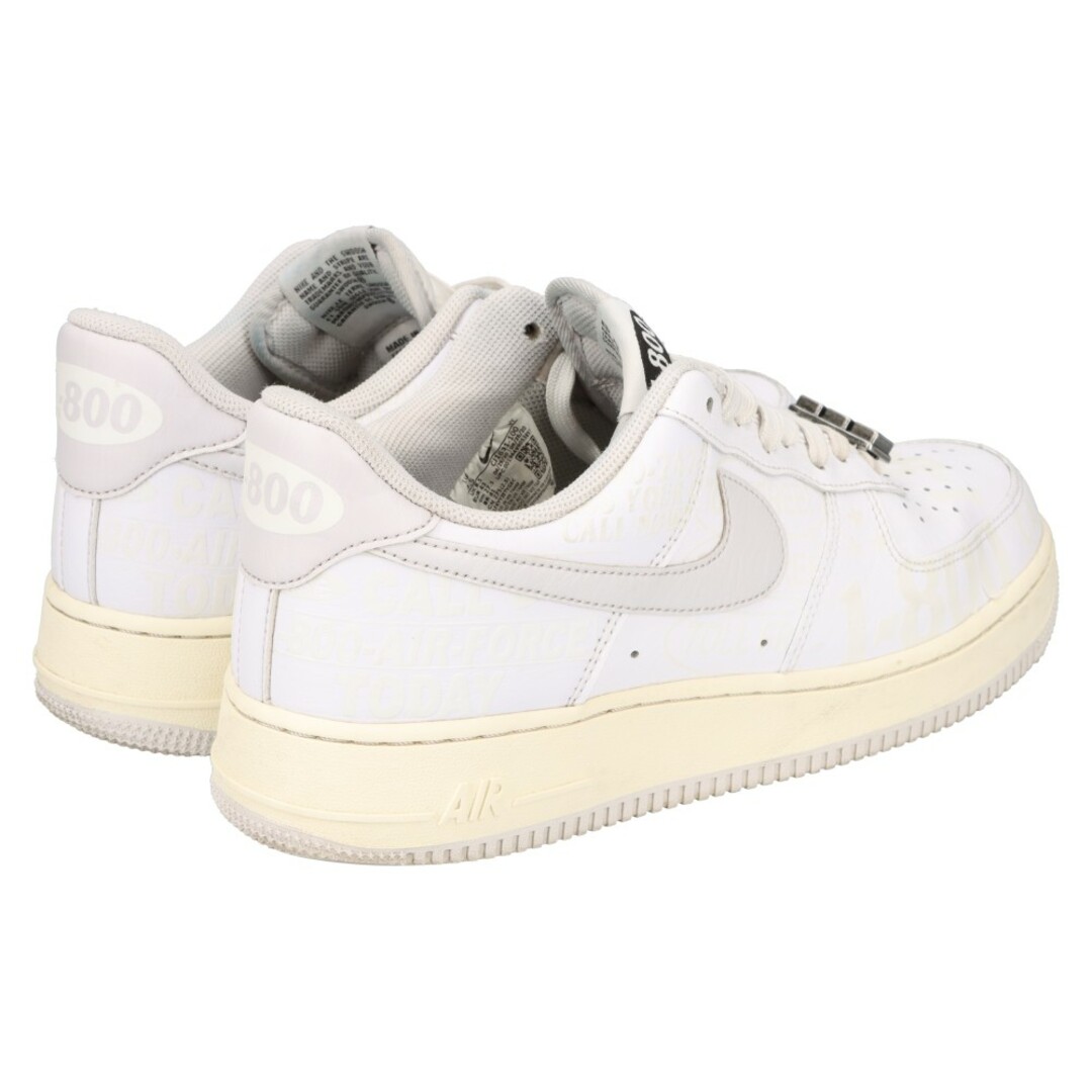 NIKE(ナイキ)のNIKE ナイキ AIR FORCE 1 07 PREMIUM TOLL FREE エアフォース1 プレミアム トールフリー ローカットスニーカー US9.5/27.5cm CJ1631-100 メンズの靴/シューズ(スニーカー)の商品写真