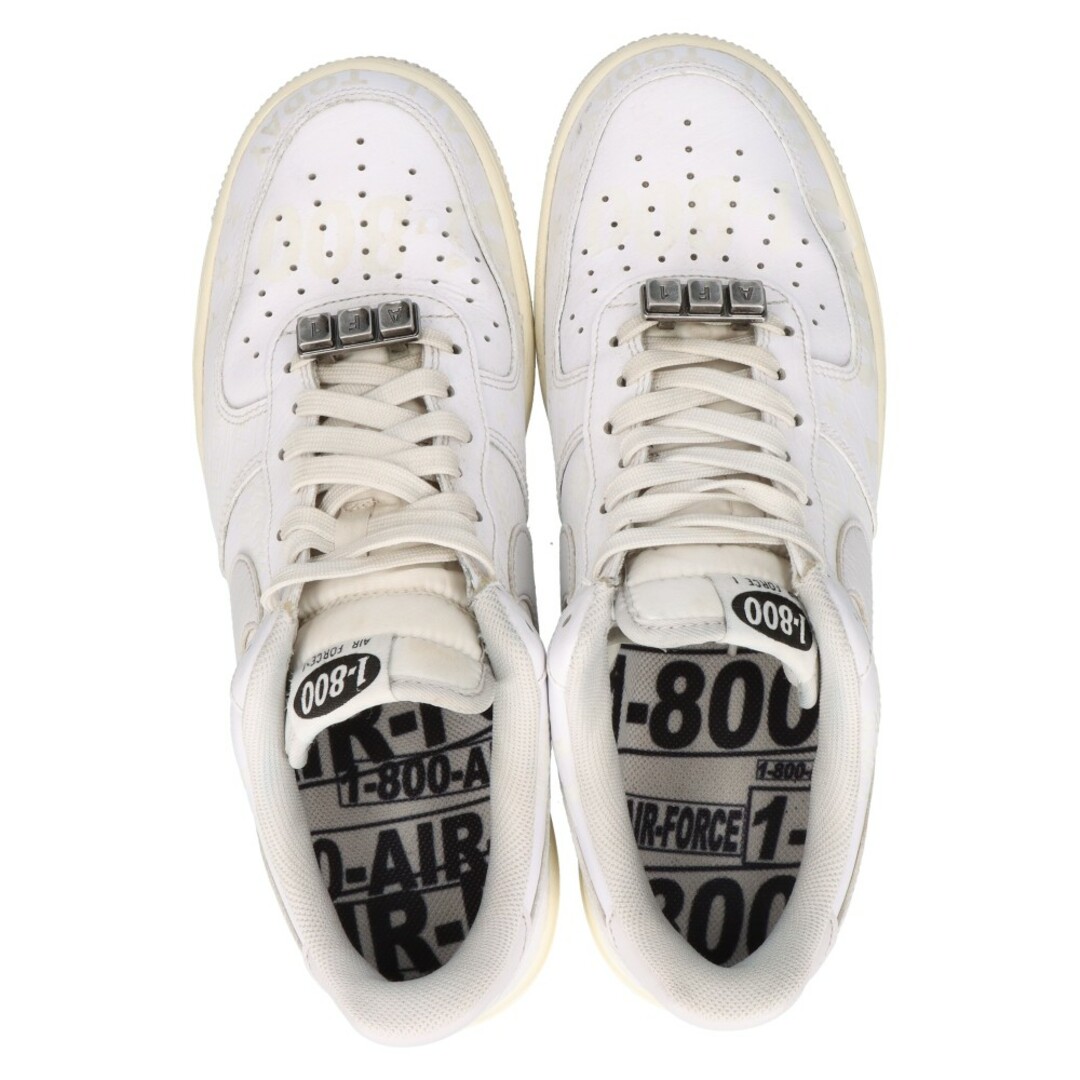 NIKE(ナイキ)のNIKE ナイキ AIR FORCE 1 07 PREMIUM TOLL FREE エアフォース1 プレミアム トールフリー ローカットスニーカー US9.5/27.5cm CJ1631-100 メンズの靴/シューズ(スニーカー)の商品写真