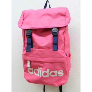 アディダス(adidas)の【新入荷!】▽アディダス/adidas▽リュック/デイパック/バッグ ピンク 遠足 習い事 通塾 通学【中古】子供 キッズ kids 女の子 春夏秋冬 bagetc 223042(リュックサック)