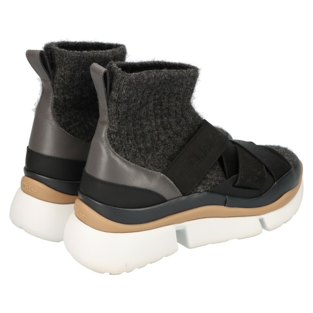 Chloe(クロエ)のChloe クロエ SONNIE SNEAKERS ソニー ソックススニーカー ブラック レディース CHC21A4903300137W レディースの靴/シューズ(スニーカー)の商品写真